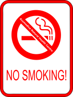 单词、短语、标签-禁止吸烟