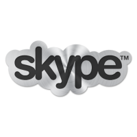 徽标-Skype徽标