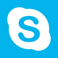徽标-Skype徽标