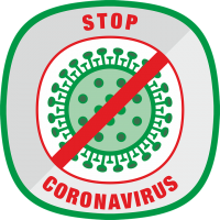 阻止冠状病毒！