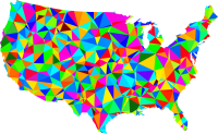 其他-美国地图