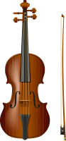 物体-小提琴和弓