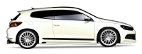 汽车-白色大众Scirocco汽车图片